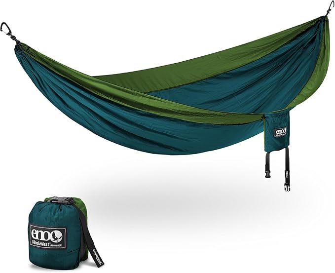 ENO Eagles Nest Outfitters SingleNest Lightweight Camping Hammock