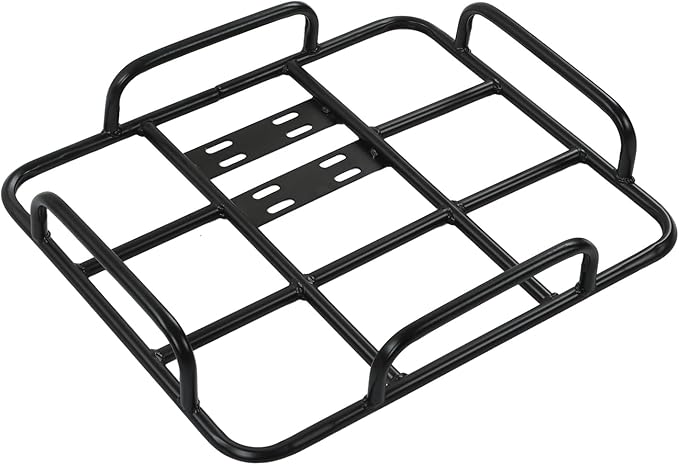 Delivery Food Bag Rack Food Delivery Box Rack Rear Grille 80kg Loading Delivery Food Box Bracket Universal for Motorcycle Electric (Type 1 52/42 ID)