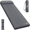 HiiPeak Memory Sleeping Pad Compact 3 Thick Foam Sleeping Mats with Pillow 9.5 R-Value Insulated Camping Mattress Pad Easy Inflate &amp Deflate Inflatable Sleep Mat for Backpacking Hiking Car Te