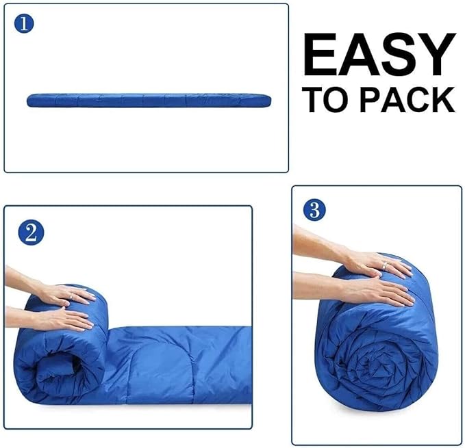 2/1× Thick Adult Cold Weather Sleeping Bag for Big &amp Tall Waterproof Winter Bags
