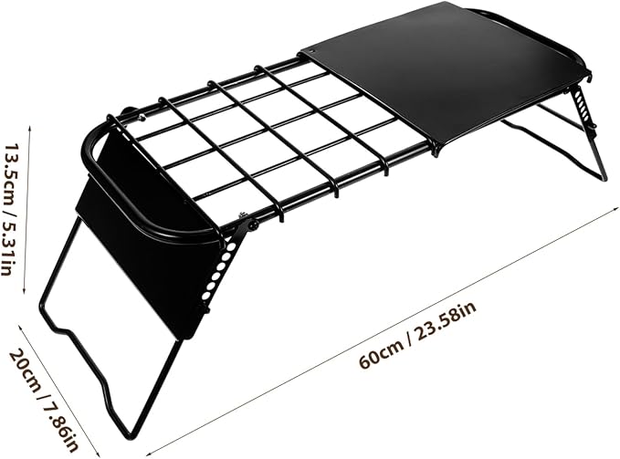 Portable Table Camping Lightweight Folding Camp Table Metal Legs for Outdoor Use