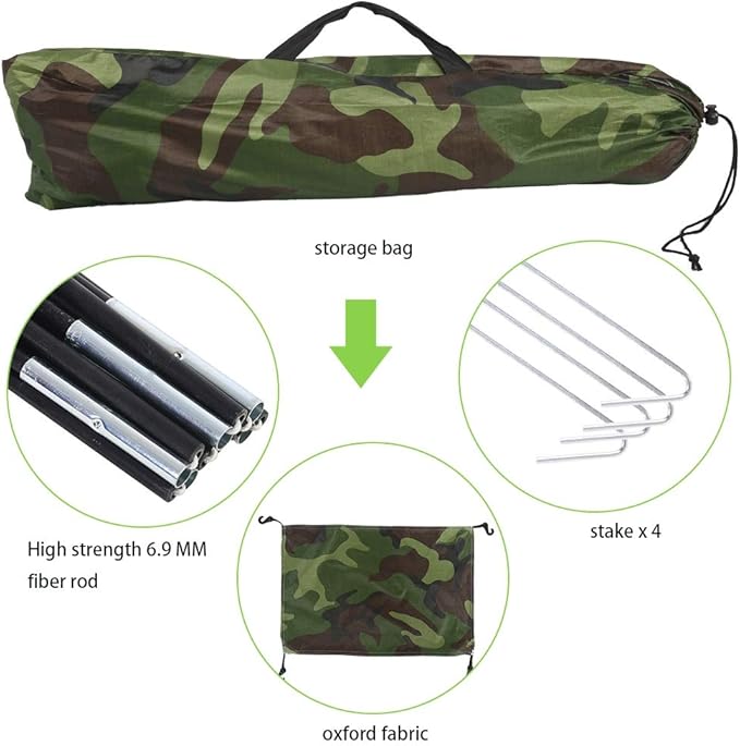 Outdoor UV Waterproof One Person Tent Backpacking Tent Camping Tent for Camping Hiking