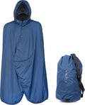 Shel'yx Hooded Stadium Blanket - Waterproof Windproof Fleece Sport Blanket - Extreme Weather Sideline Cape for Outdoor Events