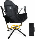 360-Degree Rotation Hammock Camping Chair Folding Swivel Chair for Adults Portable Outdoor Rocking Chair with Storage Bag for Travel Backyard Lawn Concerts Picnics &amp Sports Events