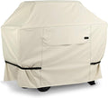 NettyPro Grill Cover for Outdoor Grill 60 inch Waterproof Heavy Duty Gas BBQ Cover for Outside Weber Char-Broil Brinkmann Jenn Air Nexgrill 3-4 Burners Barbecue Beige