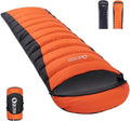 Ultralight Down Sleeping Bag for Adults - 600 Fill Power Cold Weather Backpacking Camping Hiking