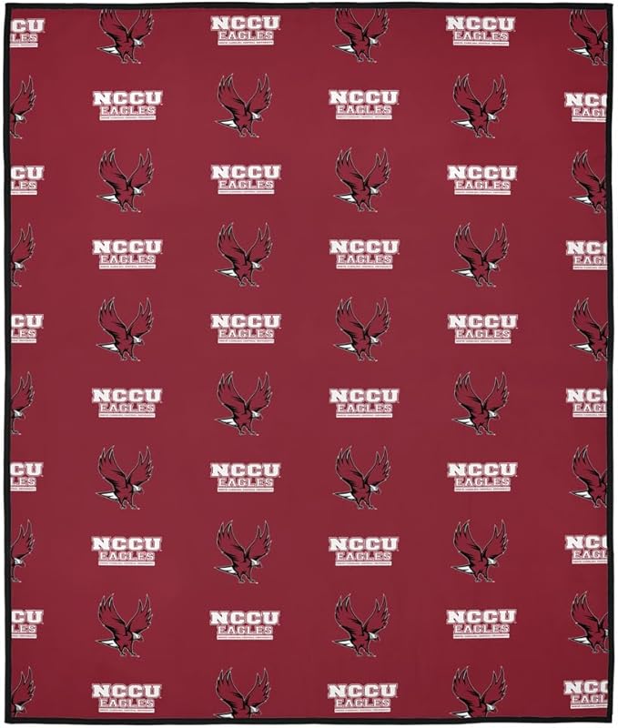 LOGOVISION North Carolina Central University Picnic Outdoor Blanket 50x60 Logo Pattern Foldable Blanket for Picnic Beach Camping Park Tailgate
