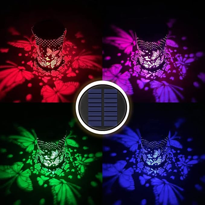 4 Packs 8 Color Solar Lights Replacement Top(Top Size 3.74 inchBottom Size 2.83 inch)Garden Gift Garden DecorReplacement Solar Light PartsSolar Lanterns Outdoor Hanging Waterproof Decoration