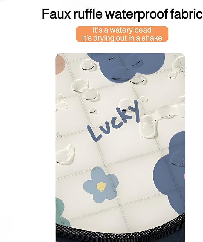 lilaBelle] Thick Picnic Mat【Waterproof Camping Blanket】 Oxford Cloth with PVC Backing Portable Outdoor Cover for BBQ Spring Outing Festival Beach Party Essentials Style D