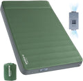 Elegear CumbreX™ Air &amp Foam Self Inflating Sleeping Pad Built-in Electric Pump 4 Ultra-Thick Memory Foam Camping Mattress with Pillow Double Camping Pad 4-Season R-value 9.5 Camp Mat for Travel