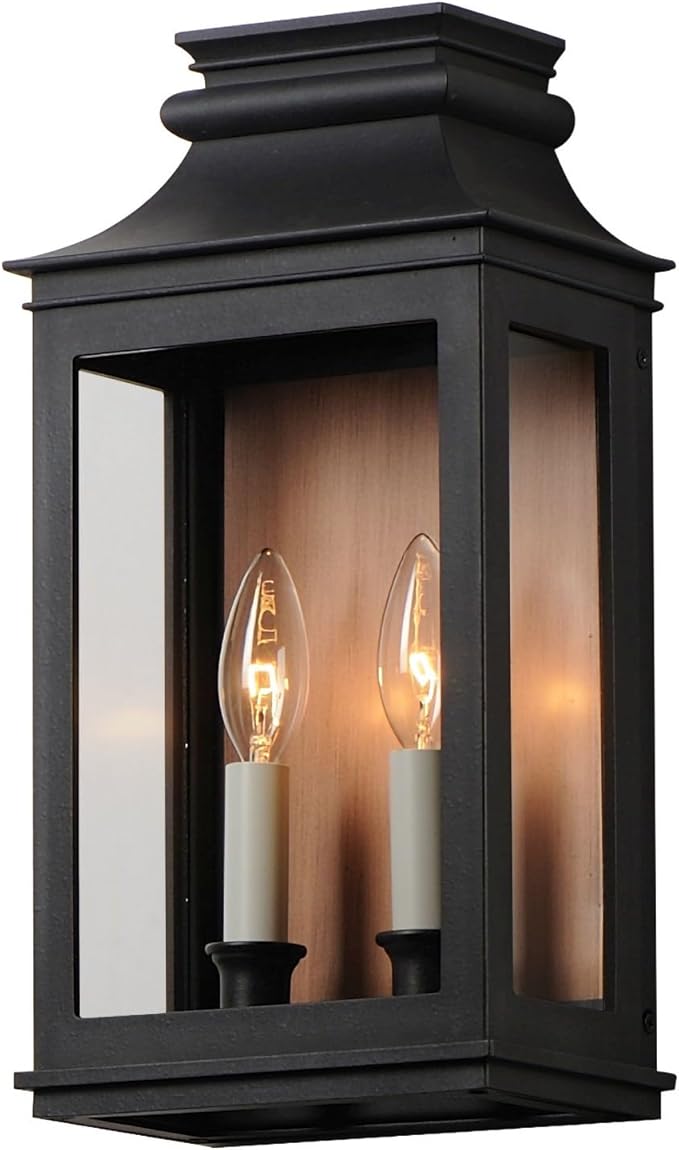 Maxim Savannah VX - 2 Light Outdoor Wall Mount-15.25 Inches Tall and 7.75 Inches Wide-Antique Copper/Black Oxide Finish