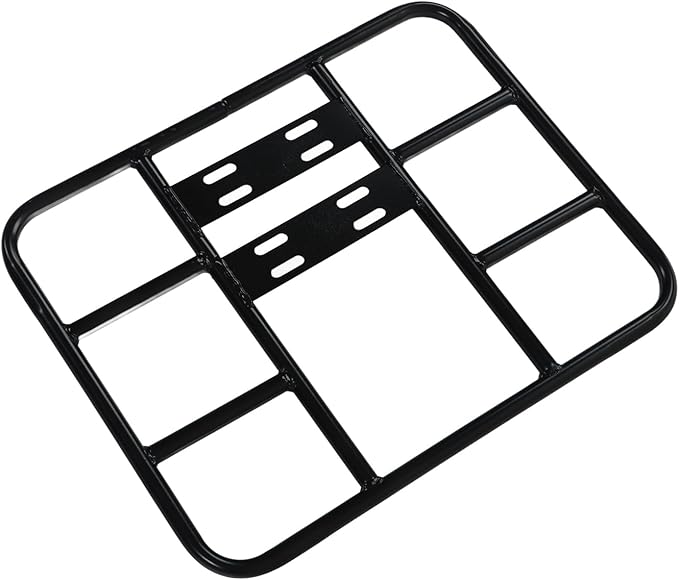 Motorcycle Carrier Rack Heavy Duty Seamless Steel Tube Electric Bike Cargo Carrier for Scooters (Type 2 48/38)