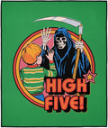 LOGOVISION Steven Rhodes High Five Outdoor Blanket for Picnic Beach Camping Park Tailgate 50x60