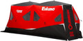 Eskimo® Outbreak 850XDP Pop-Up Portable Ice Fishing Shelter No-Trip Door 7-9 Person Red/Black 50850