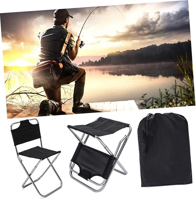 Totority Portable Beach Chair Boys and Girls Camping Chair Lightweight Sturdy for Outdoors