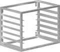 AmGood Wall Mounted Sheet/Bun Pan Rack - 28 x 18 x 21. Fits 6 Full-Size Sheet Pans. NSF