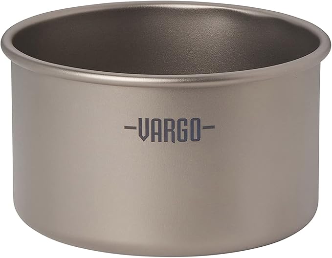 Vargo Titanium BOT Series BOT BOWL - 400ml Capacity Bowl - Ultralight 1.6oz (45g) Nesting Backpacking Bowl