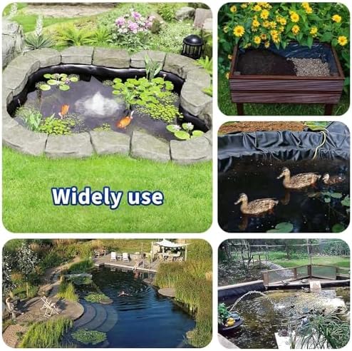 Folding Camping Cot for Adults Heavy Duty Outdoor Bed with Carry Bag Layer Travel Camp Cots Portable Cot Extra WidePond Liner Heavy Duty Flexible Pond Lining Film Fish Pond Bed Liners Folda