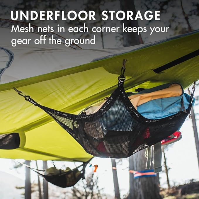 Tentsile Stingray V3 Tree Tent Camping Hammock Tent 3P Capacity Portable Tree House Shelter for Campers Backyards Campgrounds Designed in The UK