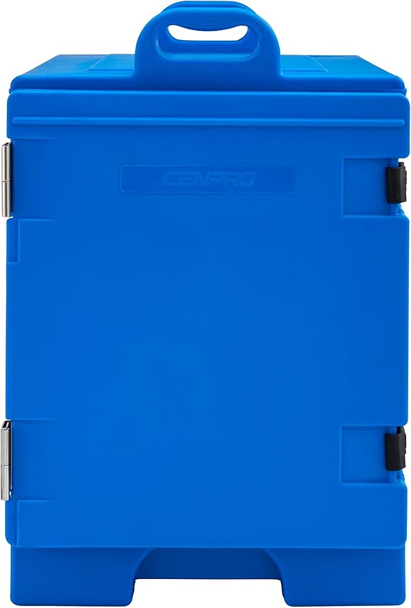 Insulated Food Pan Carrier Holds 5 Full-Size Food Pans 2-1/2 Deep Blue (29A-157)