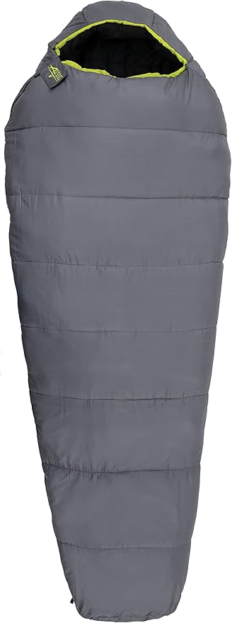 Cedar Ridge Alloy 0° Sleeping Bag - Gray/Citrus