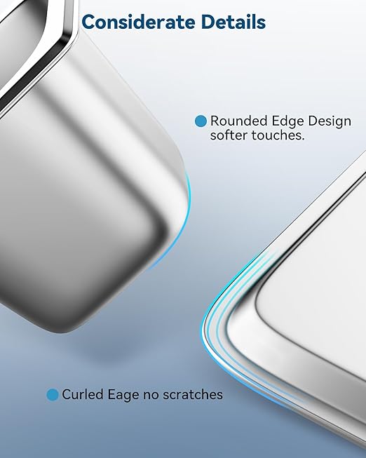 6 Pack Hotel Pans 1/6 Size 6 Deep Steam Table Pan 22 Gauge Anti Jam Stainless Steel Hotel Food Pan