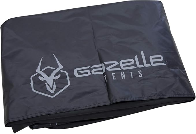 Gazelle Tents™ G5 5-Sided Gazebo Footprint 300D Waterproof Ground Tarp 5 Tack Down Stakes GA107