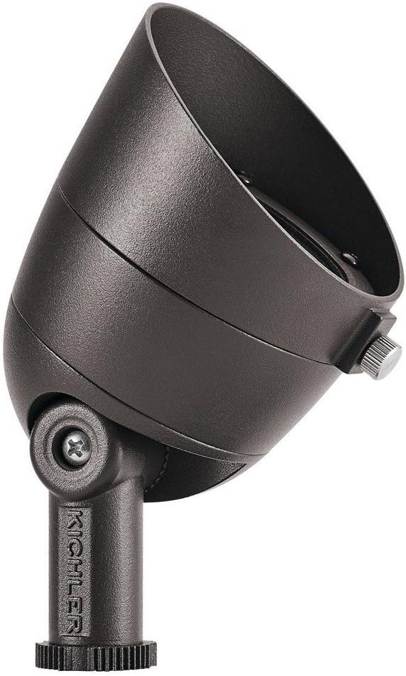 Kichler Landscape LED 2.5 Watt 2700K Landscape Accent Light in Textured Architectural Bronze 16151AZT27