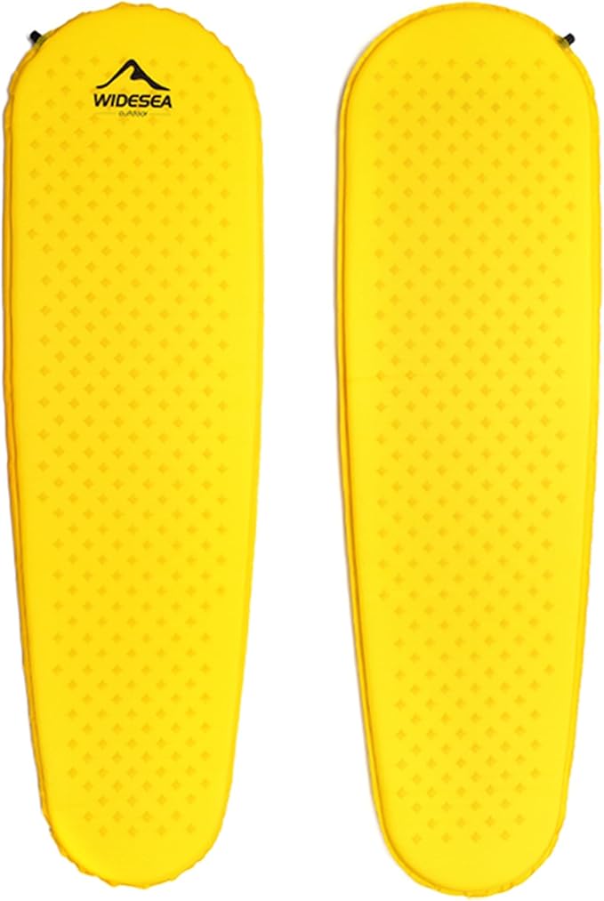 widesea Camping Inflatable Sleeping Pad Sleeping Pad for Camping Ultralight Backpacking pad Sleeping Mat for Hiking Traveling Outdoor Activities