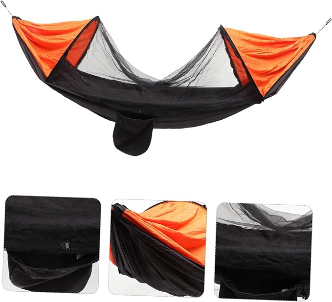 HANABASS 1pc Portable Multi-Function Hammock Bed Net for Outdoor Camping Lightweight Suspended Tent Sunshade and