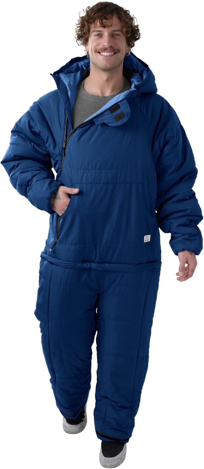 Selk'bag SWYTCH Lite Wearable Sleeping Bag &amp Jacket | 2-in-1 Lightweight Eco-Friendly 40°F for Camping &amp Travel