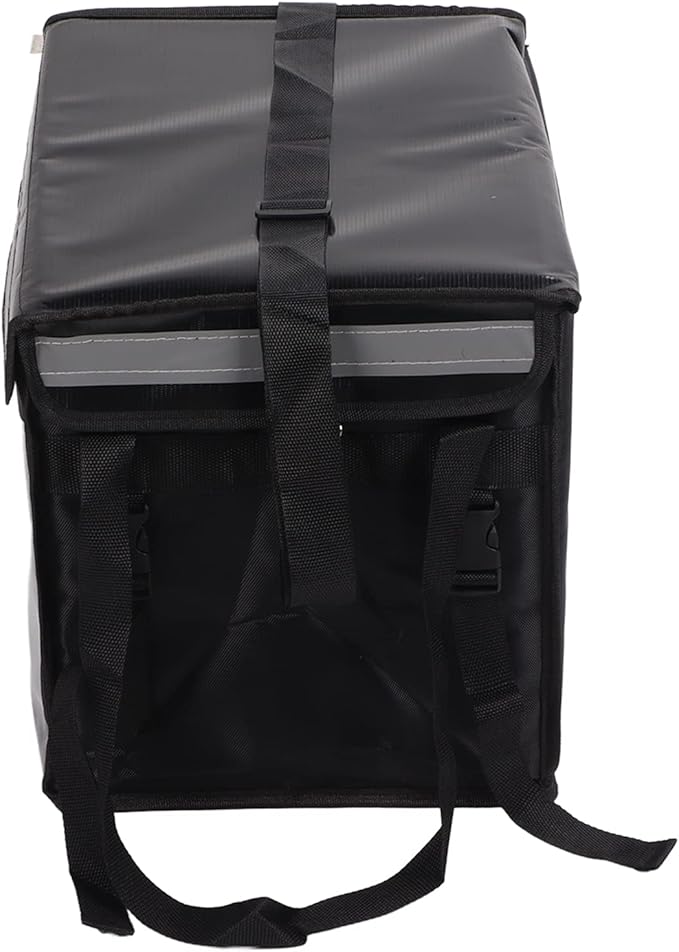 plplaaoo Food Delivery Bag Insulated Large Capacity Backpack with Internal Support Structure for Delivery Drivers Restaurants Oxford Cloth 10L 43.5 x 34.5 x 30cm