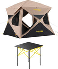 FanttikOutdoor Alpha C4 Ultra Camping Tent &amp FanttikOutdoor Zeta V11 Pro Camping Table