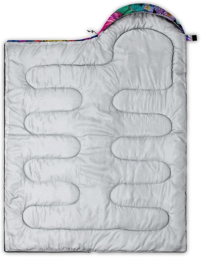 AILONEN Cartoon Camping Sleeping Bag for Boys Girls AdultsLightweight &amp Waterproof3 Season Warm &amp Cold WeatherPortablePrinted Sleeping BagTravelingCampingHiking