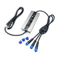 120W 24V Waterproof Power Supply 3-Head Output Adapter Compatible with Philips Hue Outdoor Lighting Lily Spot Lily XL Calla Pathway Impress Pedestal &amp Impress Wall Lights