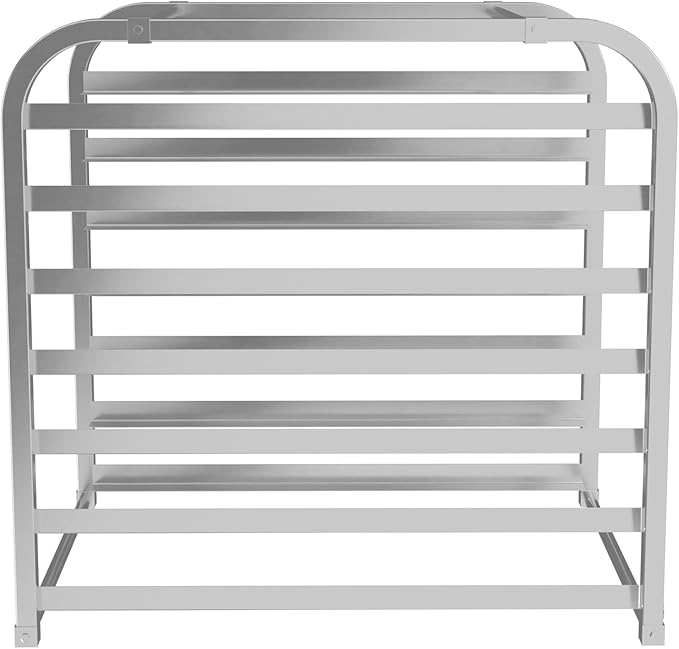 7 Pan End Load Countertop Bun/Sheet Pan Rack - Unassembled