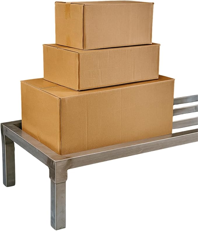 Winco Aluminum Dunnage Rack 1200 lbs Capacity 14 x 24