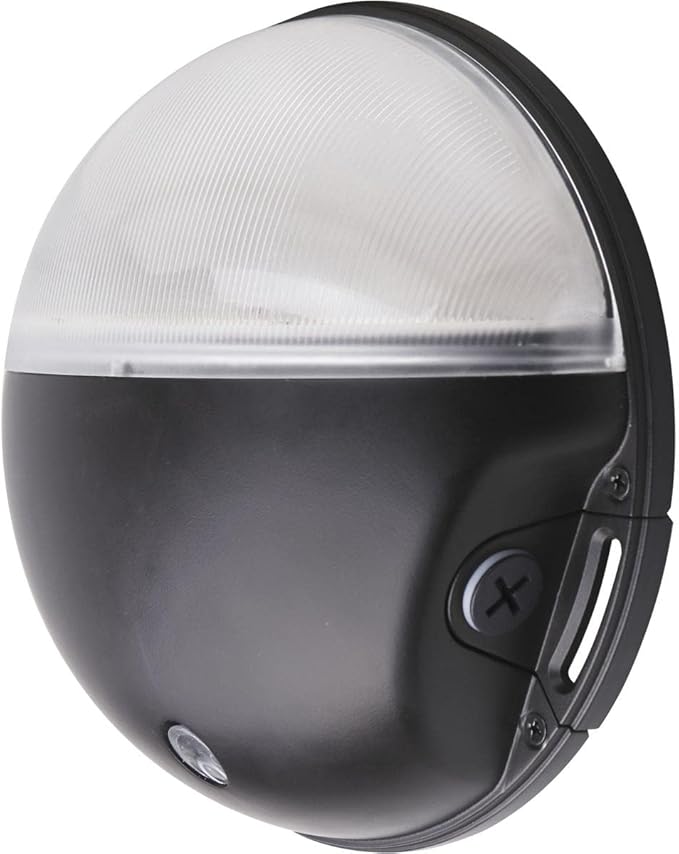 Nuvo 65/751 LED CCT Selectable Small Round Aluminum Outdoor Wall Pack Light 3000K/4000K/5000K 20W Bronze
