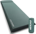 3.15 Self Inflating Camping Sleeping Pad Ultra-Thick Elasticity Foam Fast Inflating 4-Season Insulated Durable Camping Mat Air Mattress with Pillow for Tent Car Camping Traveling Green