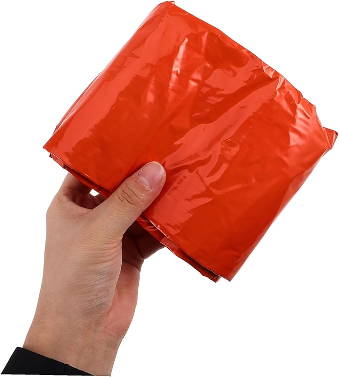 3 Set Outdoor Portable Thermal Emergency Bivy Sack with Compression Storage for Camping Hiking and Survival