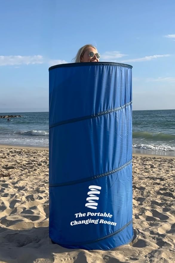 Portable Changing Room Pop Up Pod - Privacy Tent Dressing Room Tube or Portable Toilet Stall with Carry Bag for Camping Beach or Outdoor by The Portable Changing Room