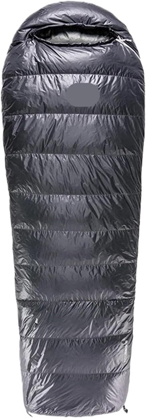 700FP Gray Goose Down Envelope Sleeping Bag – E-Series Ultra Warm for Camping Backpacking