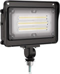 CINOTON 50W LED Flood Light Outdoor 7000LM IP65 Waterproof Security Wall Pack Light Fixture with 180°Knuckle for Patio Porch Garage Garden Lanscape 5000K Daylight 100-277V 1 Pack