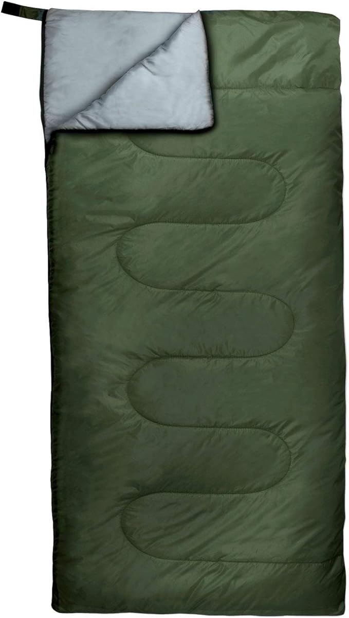 Bulk 10 Pack Envelope Sleeping Bags 4 Seasons Warm or Cold Lightweight Indoor Outdoor Sleeping Bags for Adults Backpacking Camping