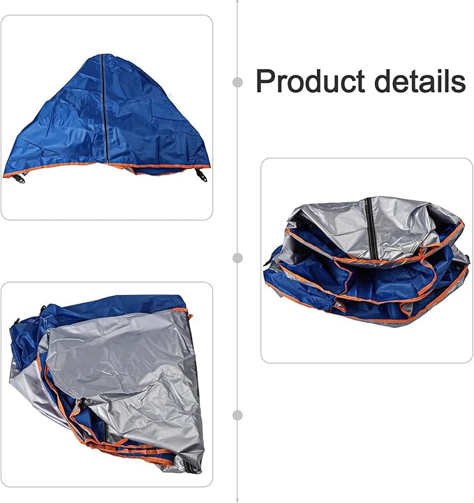 Camping Storage Tent with 9 Shelves for Shoes and Camping Gear Organization Cabinet Waterproof Portable Oxford Cloth for Hiking