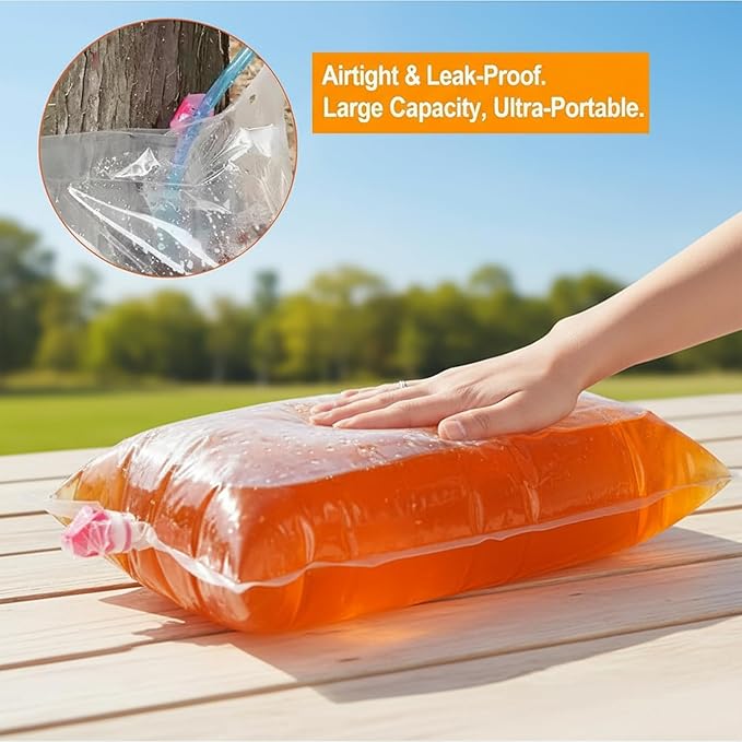 15PCS/Set Maple Syrup Tapping Kit Complete Leakproof Tree Tapping Kit Maple Syrup Taps with Bags Tubing &amp Brush for Family &amp Kids
