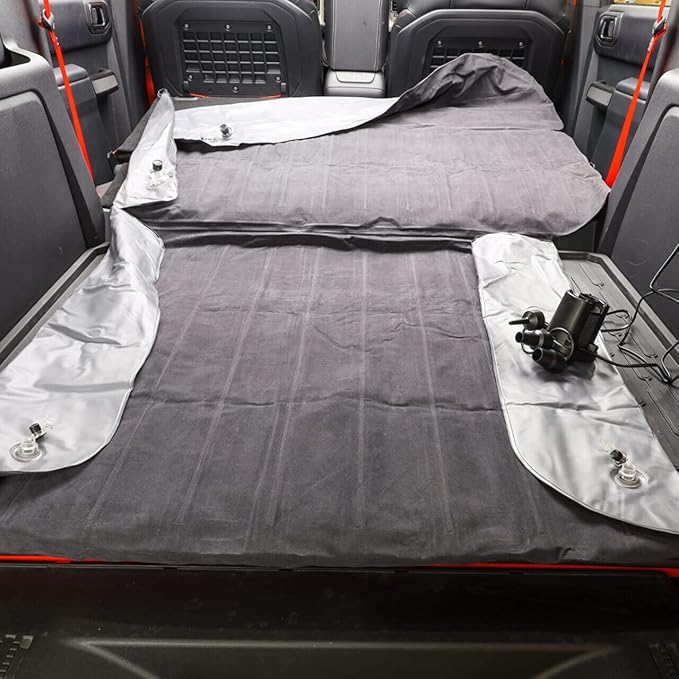 IAG I-Line Air Mattress Bed w/Air Pump for Ford Bronco 2021+ 4 Door (Not Sport) Inflatable for Camping