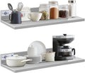 Profeeshaw Stainless Steel Shelf Wall Mounted Commercial Stainless Steel Shelves 8.6 * 24 Inch 50lb Heavy Duty Commercial Kitchen Shelf for Restaurant Bar Utility Room Kitchen and Garage