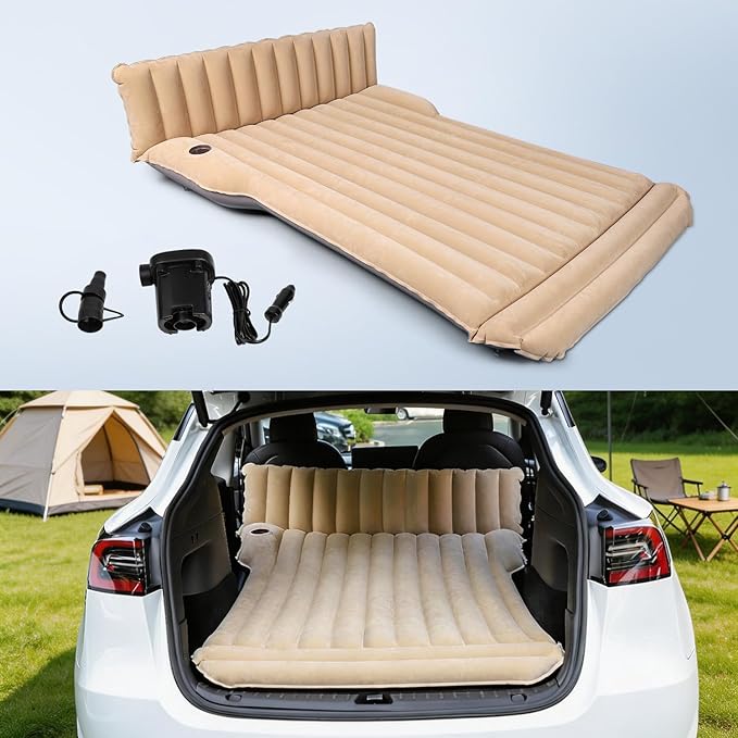 ThinSGO for Tesla Model Y All Version (2020-2026) Air Mattress Inflatable Mattress Air Bed for Tesla Model Y for Camping Outdoor Home