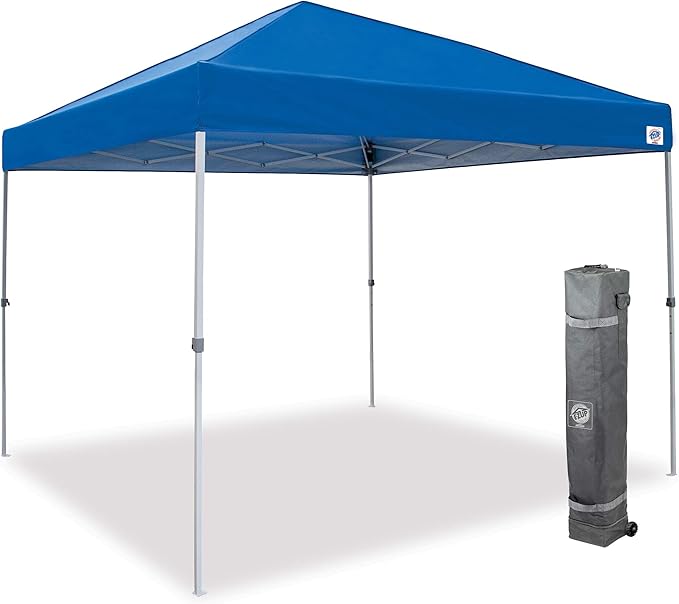 E-Z UP Patriot ONE-UP Technology Shelter 10' x 10' Royal Blue (PTSRB10)